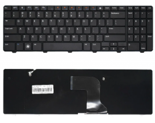 Teclado de notebook Dell Inspiron N5010 UK preto